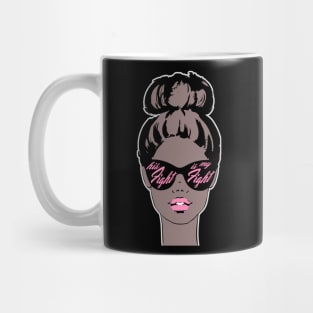 'His Fight Is My Fight' Cancer Awareness Shirt Mug